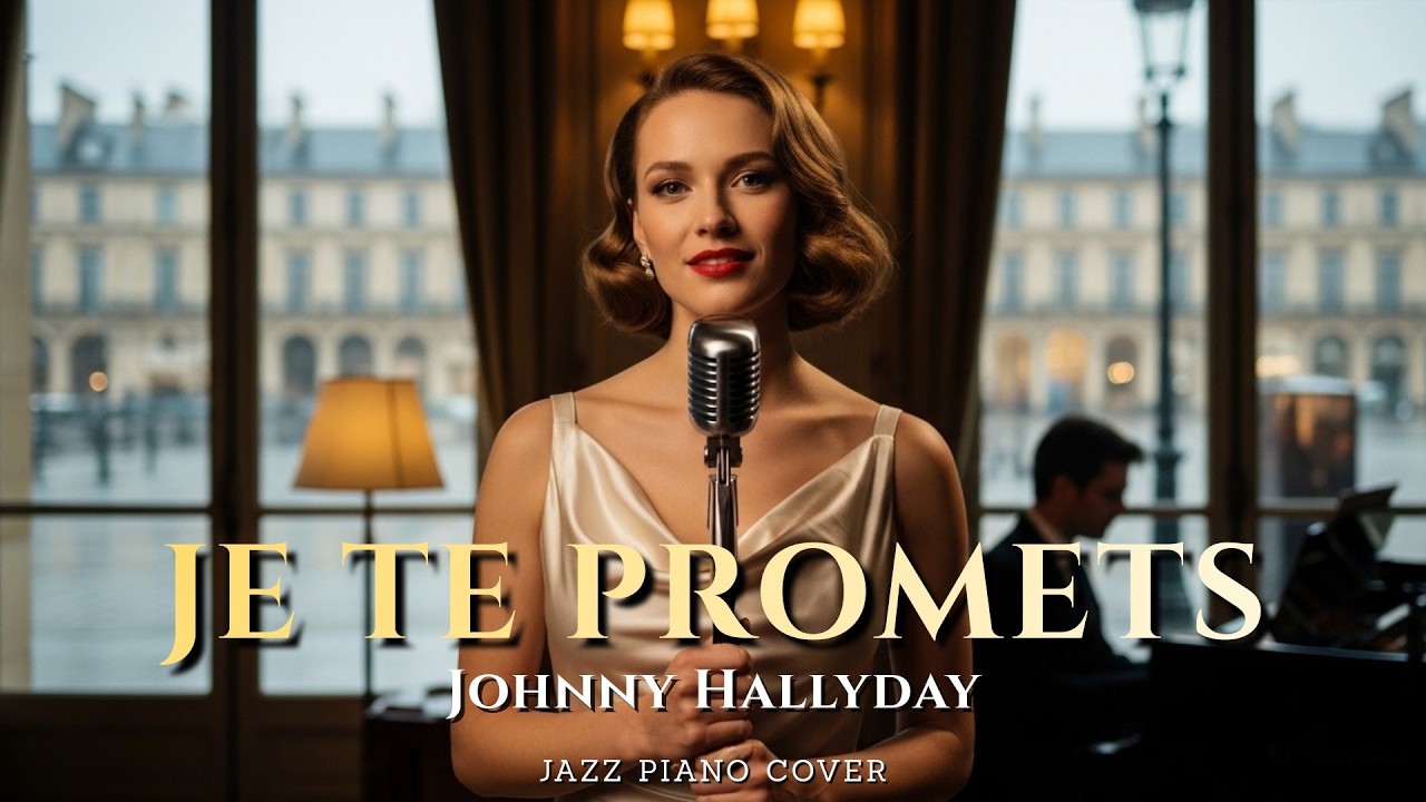 Je te promets - Johnny Hallyday (Piano Jazz Romantique) | Dîner aux Chandelles & Amour