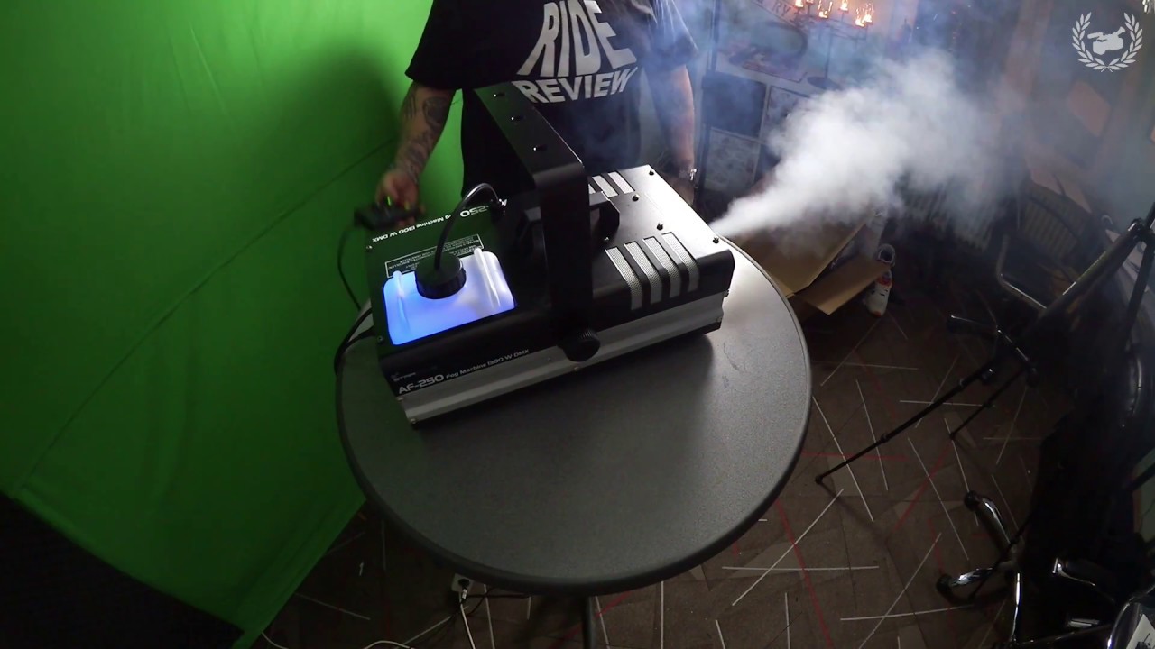 Stairville - AF 250 Fog Machine 1300W DMX - Unboxing / erster eindruck