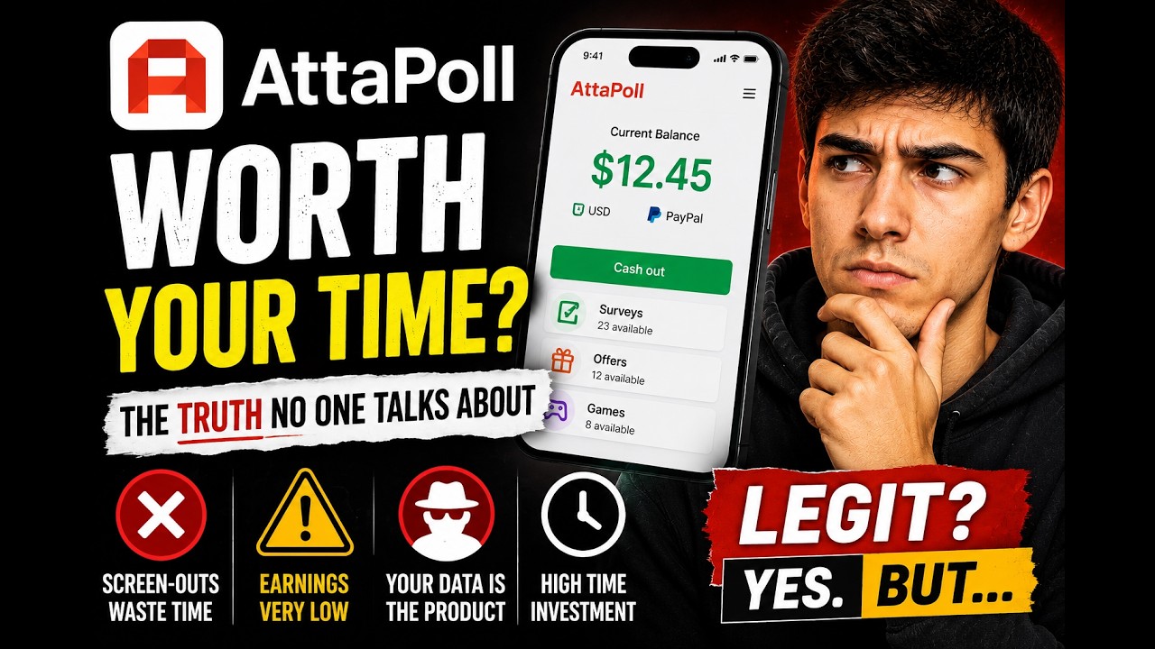 AttaPoll Surveys Review - Legit App or Just Another Attention Trap?