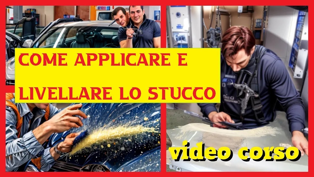come stuccare alla perfezione / video corso come livellare lo stucco