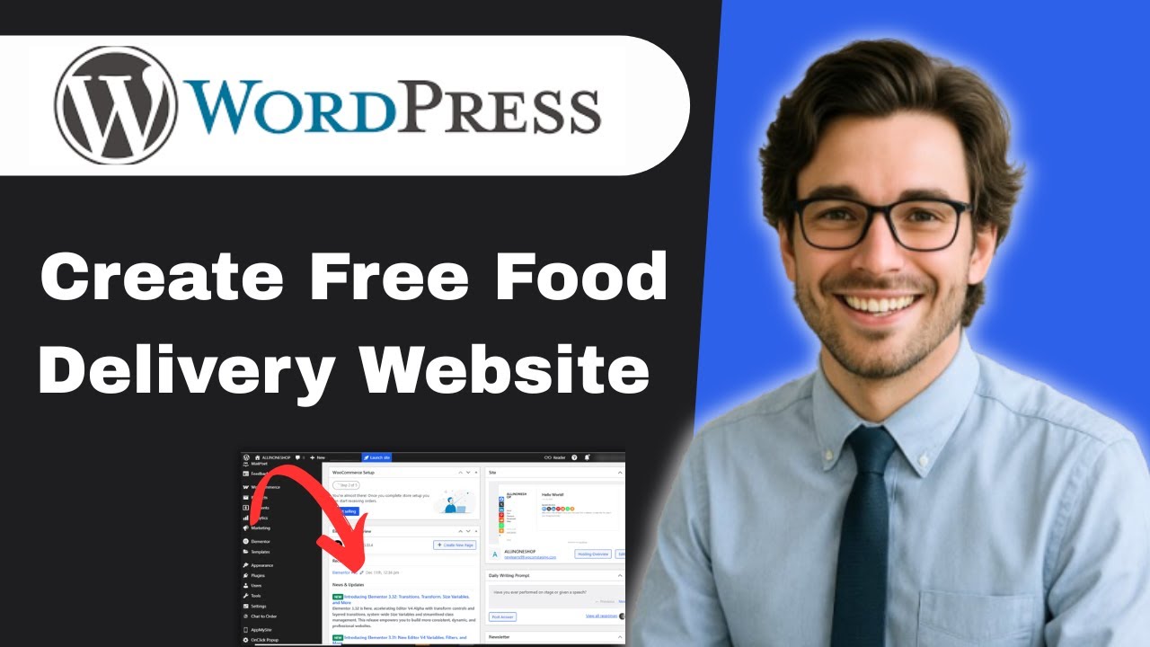 Как создать бесплатный сайт доставки еды на WordPress (полное руководство)