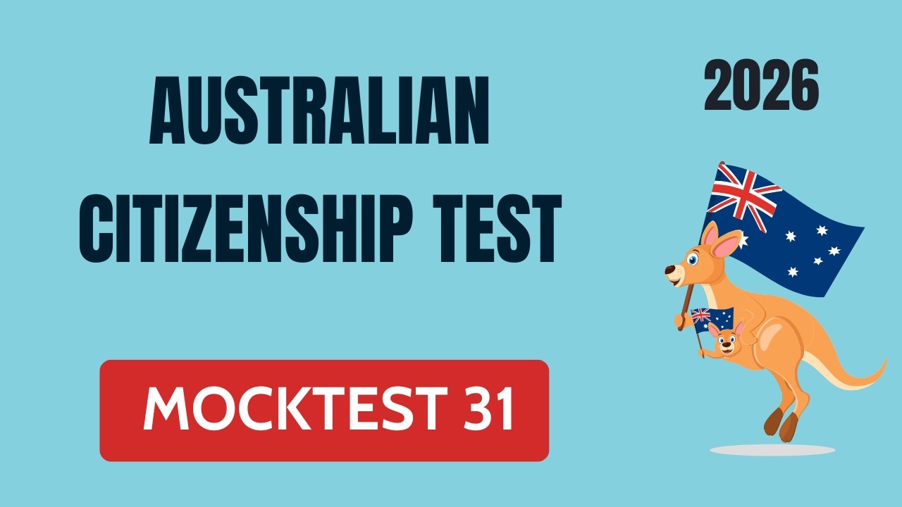 #31  Australian Citizenship Test 2026 | Australian Citizenship Test | Mock Test 31
