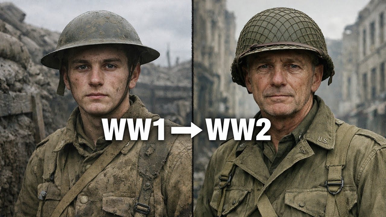 Soldiers Who Fought in Both World Wars (WW1 & WW2 Veterans Story)#WorldWarI #WorldWarII #WW1 #WW2