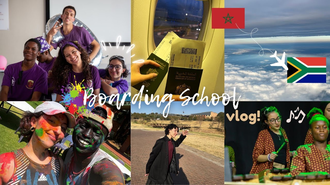 VLOG: Going to boarding school! 🇲🇦✈️🇿🇦 | Flying to the African Leadership Academy (ALA Vlog)