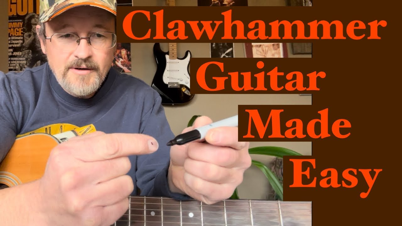 Clawhammer Guitar Beginner Lesson / Reuben’s Train.