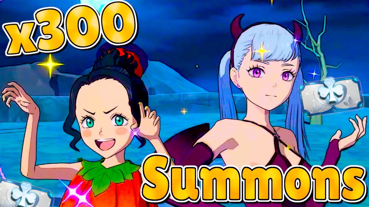x300 Summoning Live Season 4 BCM🔴 Black Clover M Global Day 69
