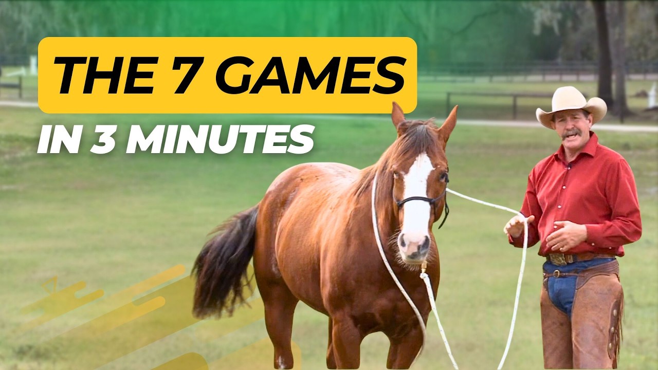 The Parelli 7 Games Explained in 3 Minutes | Pat Parelli