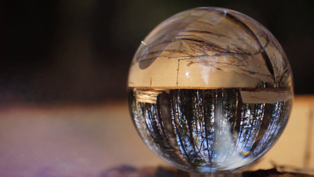 Die ganze Welt in einer Glaskugel (Lensball von Rollei)
