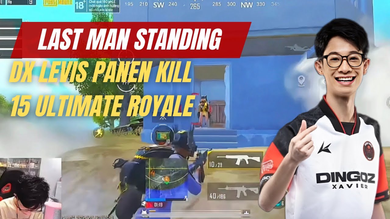 DX LEVIS DOMINASI! 15 KILL ULTIMATE ROYALE PUBGM | GAMEPLAY EPIC!