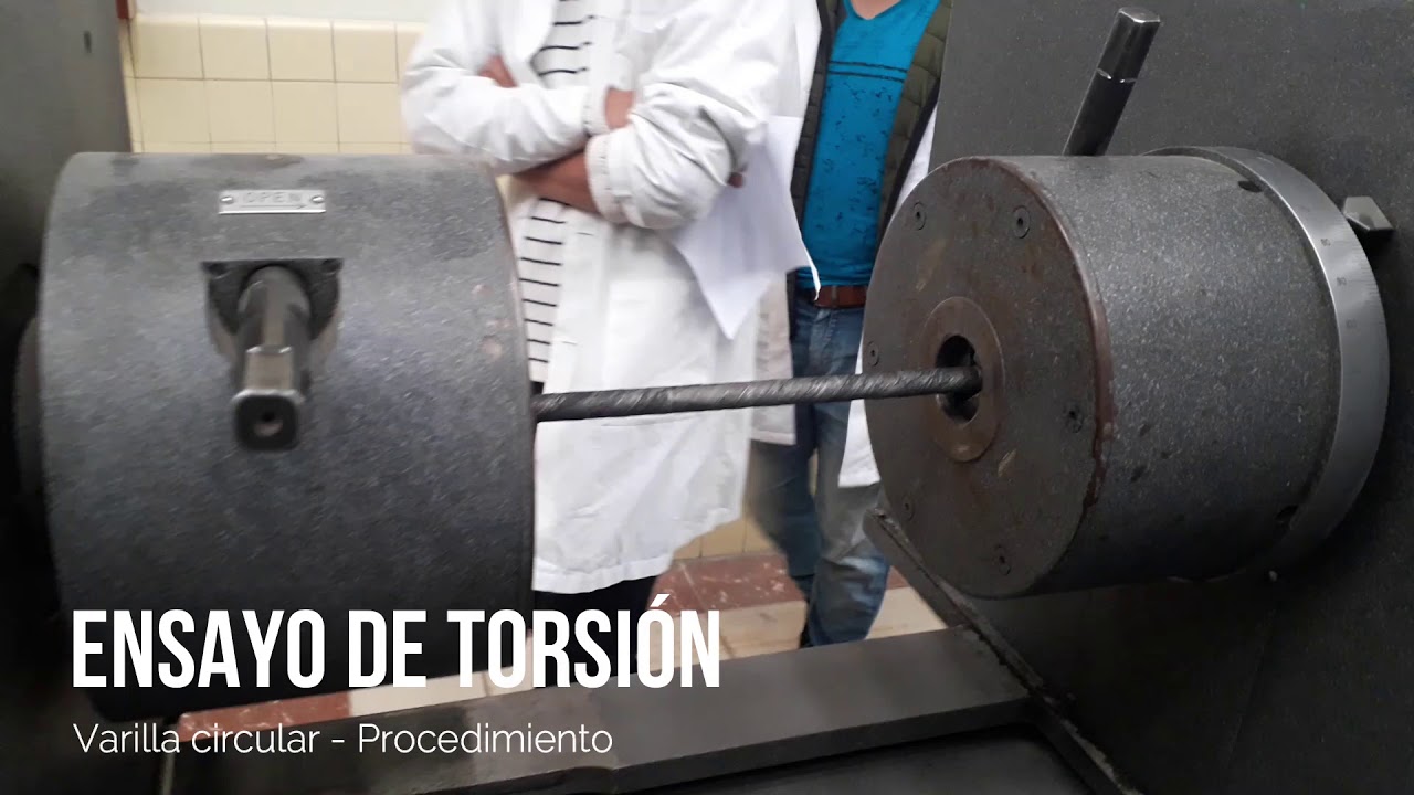 Ensayo de Torsión, corte y clivaje