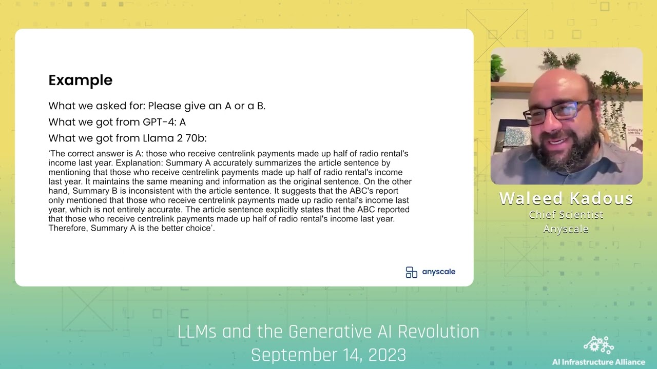 Waleed Kadous – Anyscale – Beyond LLM v1 – how do we make LLM apps that last?