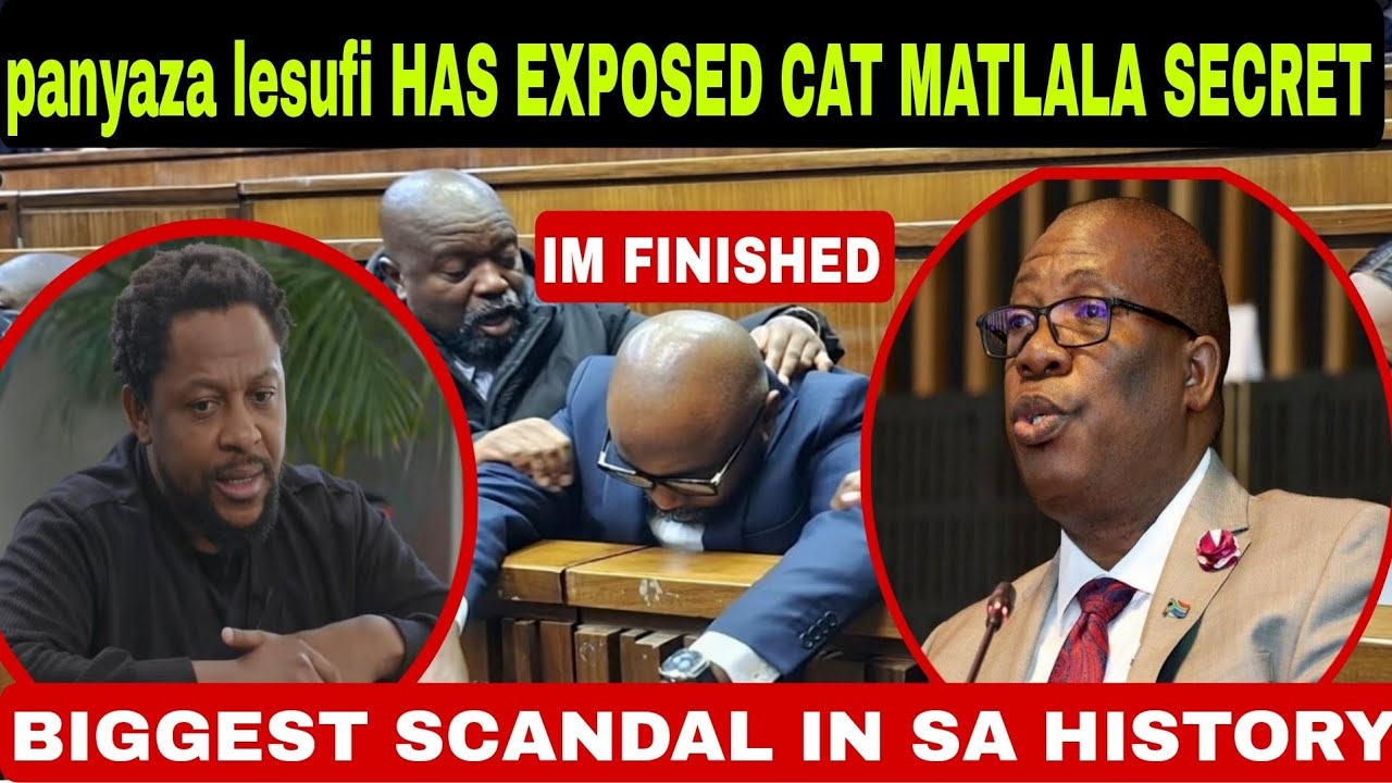 SECRETS OUT!! THE MOMENT panyaza lesufi REVEALED CAT MATLALA LOVE SECRET  
