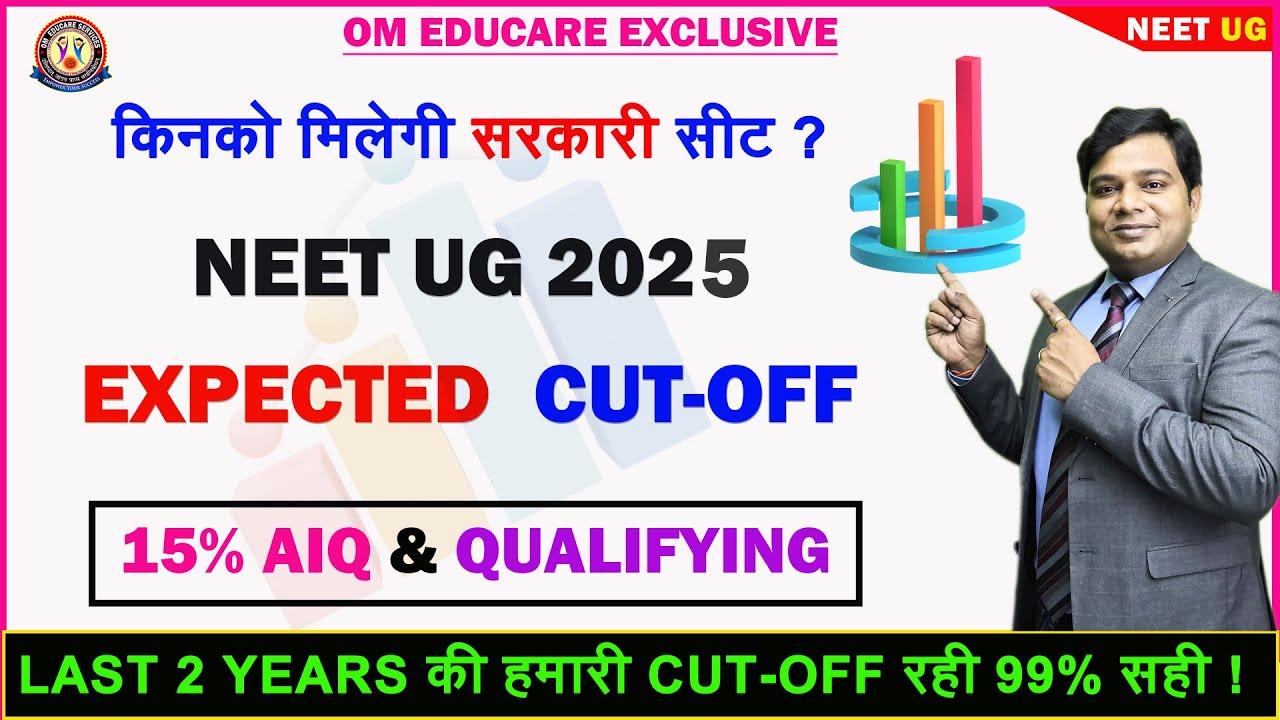 NEET UG 2025: Expected 15% AIQ & Qualifying Cut-Off 🔥 Data Based सबसे सटीक विश्लेषण 🔥