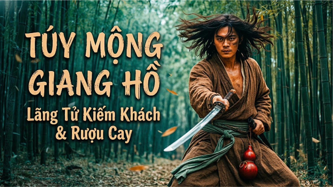 TÚY MỘNG GIANG HỒ - Nhạc Kiếm Hiệp Lãng Tử (Folk Rock) Cực Chất | Bản Rock Kiếm Hiệp Bùng Nổ Cảm Xúc