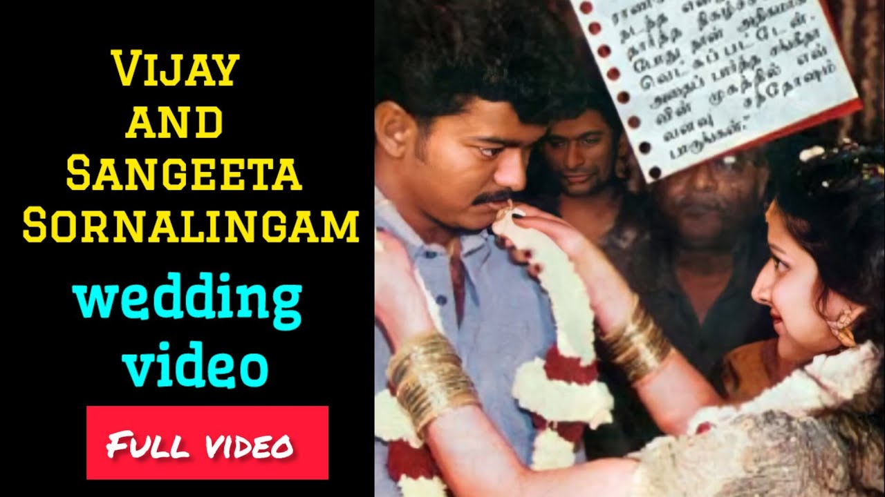 VIJAY AND SANGEETA SORNALINGAM MARRIAGE VIDEO 🥰 | VIJAY | SANGEETA | SANGEETA SORNALINGAM | TAMIL 