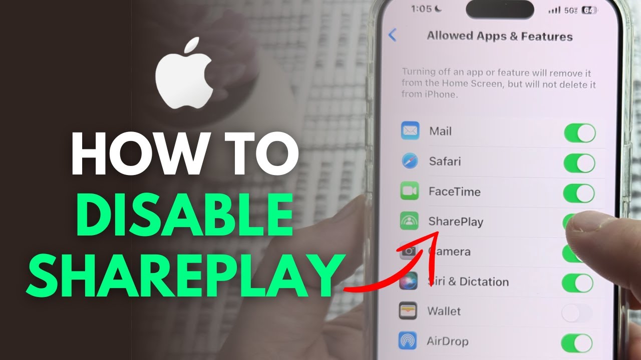 How To Disable SharePlay On iPhone Completely