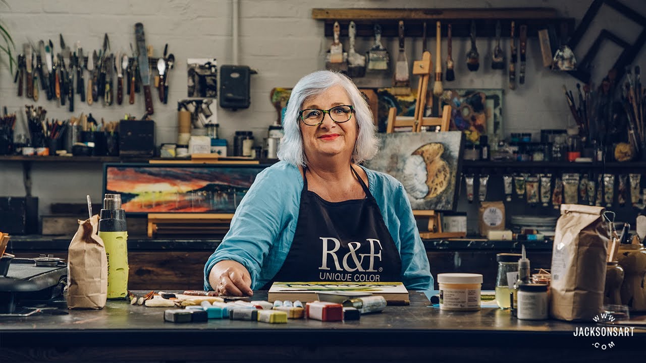 A Guide to Encaustic Wax Painting using R&F Encaustic Wax with Lyn Kirkland | Jackson's Art