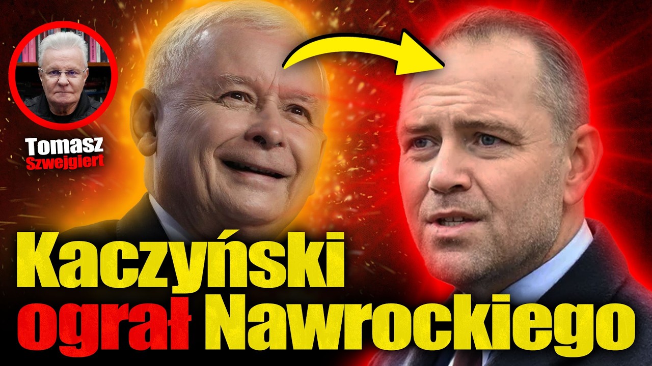 Kaczyński ograł Nawrockiego.O tym jak II ligowy Kaczyński zagrał na kompromitację Naćpana.Szwejgiert
