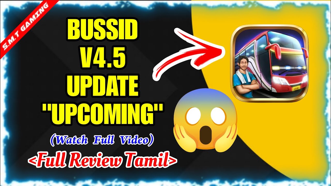 🎀✨V4.5 Bussid🔥Update😍Full Review😱Part - 1 Tamil🎁|| Watch Full Video👻Upcoming Updates || Coming Soon🥰