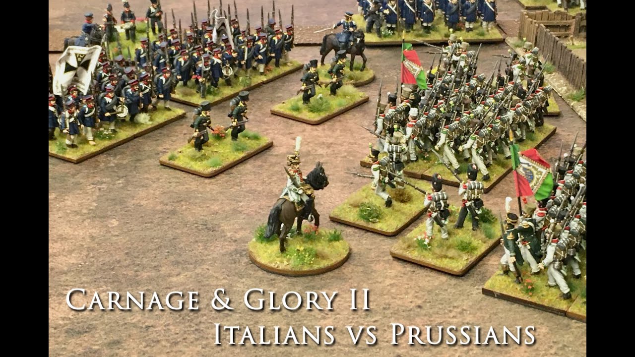 Battle Report - Carnage & Glory II (28mm Napoleonic)