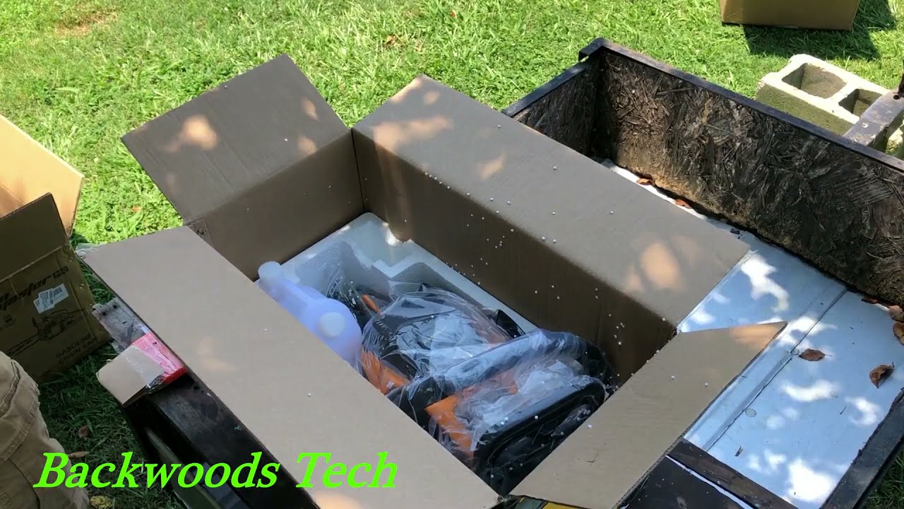 Salem Master chainsaw assembly and test and review