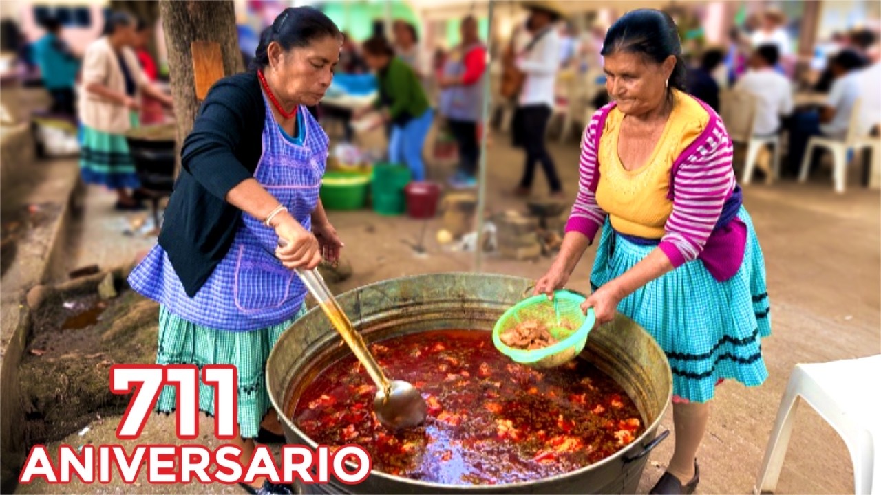 Así se celebran más de 700 años en Santa Cruz Tanaco 😱