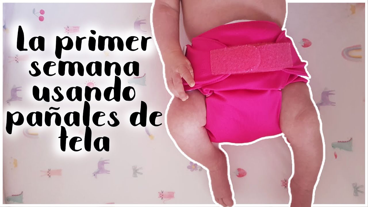 La primer semana usando pañales de tela | Julieta Jareda