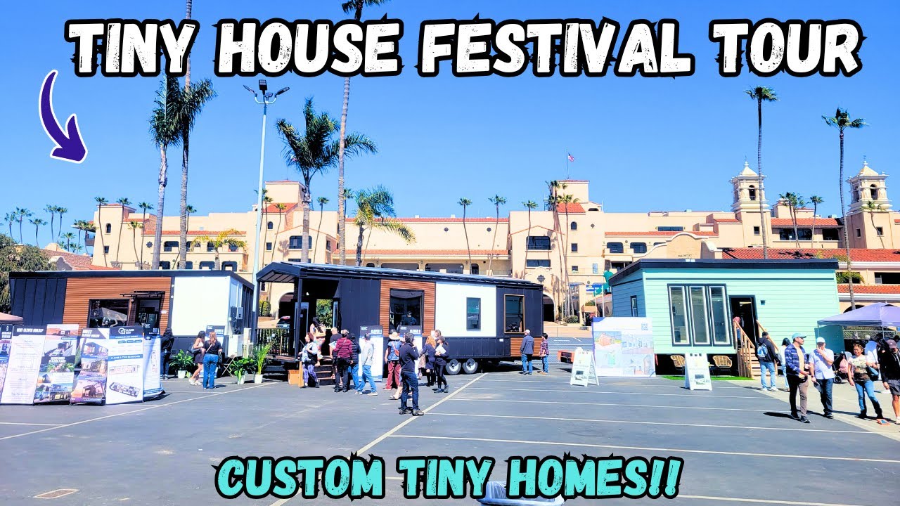 Tiny Home Festival in San Diego, California (FULL TOUR)