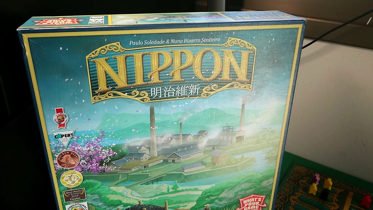 NIPPON [2] Правила настольной игры Япония (Nippon board game) и первые впечатления