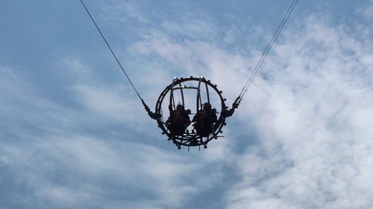 The SlingShot at Six Flags New England