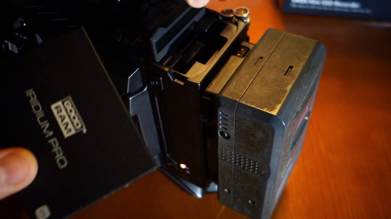 SSD Ursa Mini Recorder unboxing and quick test