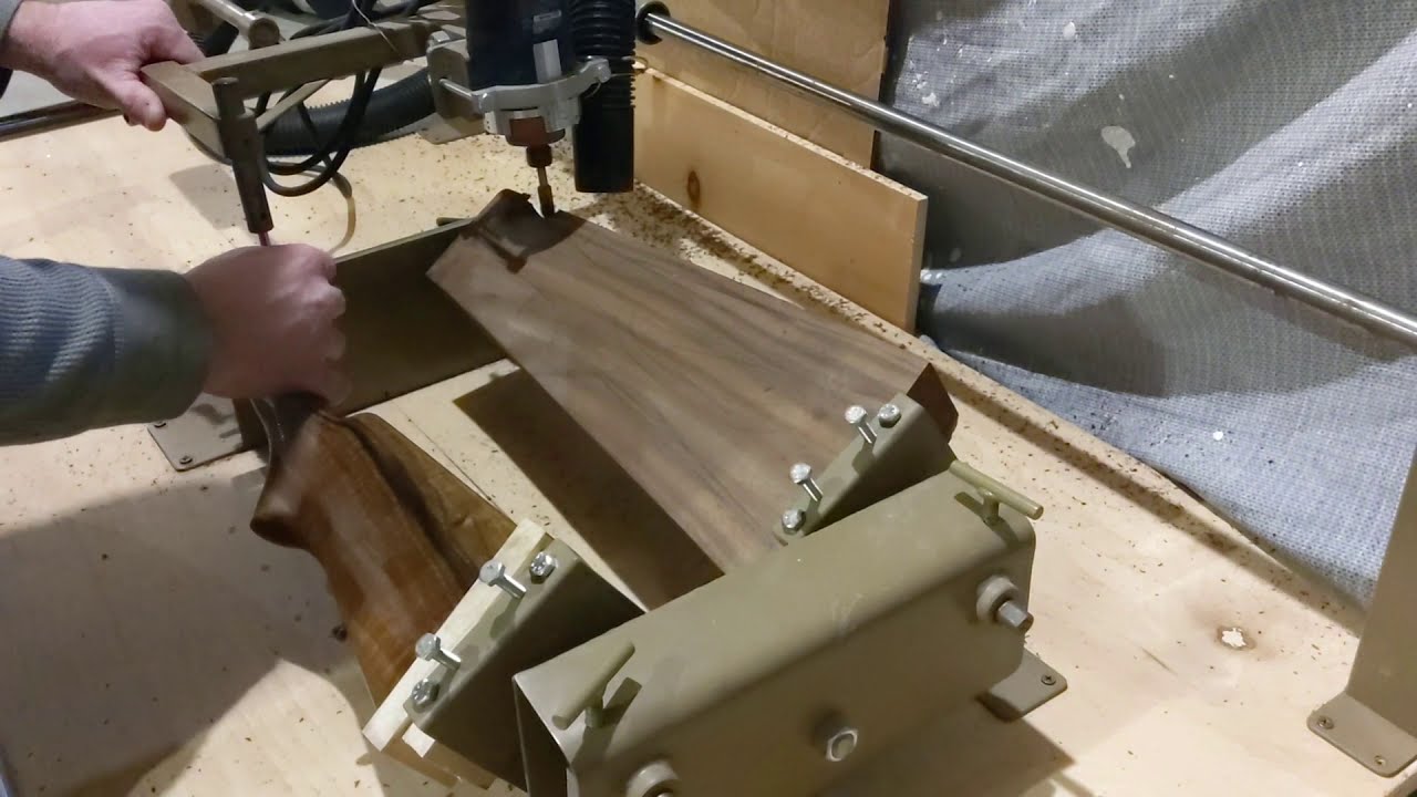 EAA Baikal MP-221 45-70 stock build continues.- Gunsmithing- Part 1