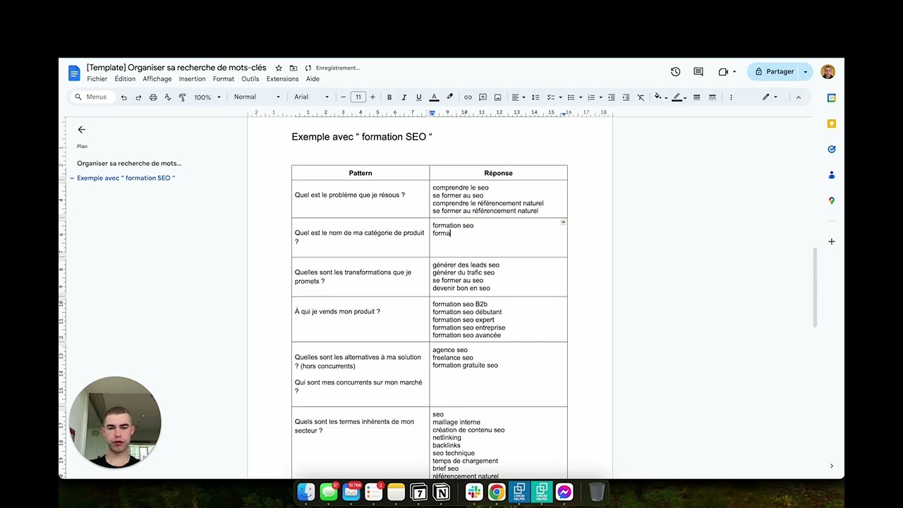 Organiser sa recherche de mots-clés SEO (méthode claire et structurée)