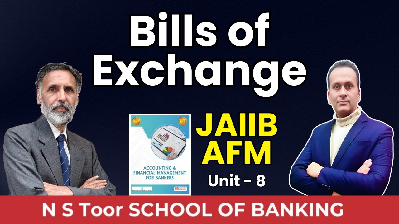 JAIIB-AFM UNIT 8.3 Bills of Exchange by Rajat Sir#ilb1357 || 21 July 2026 07:45 PM