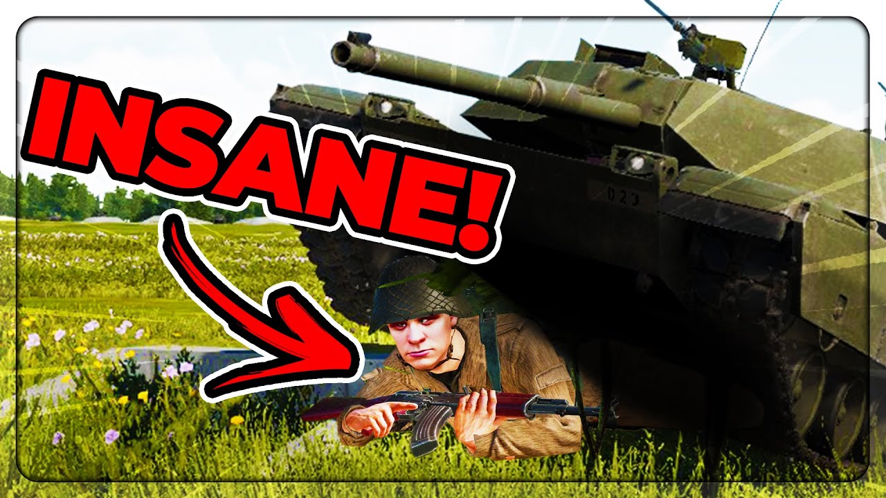 Настоящий командир танка возглавляет САМУЮ БЕЗУМНУЮ пехоту...