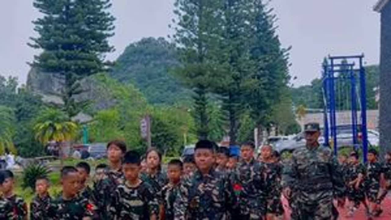 铭扬夏令营己正式开营，欢迎各位家长前来叁观报名。#成长教育 #宣传正能量 #少年强则国强