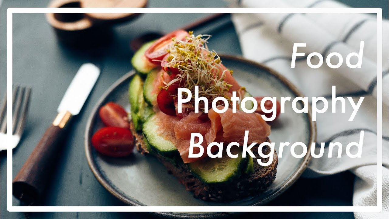 DIY Food Photography Background