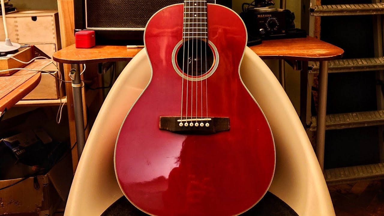 Fender Japan Catalina редкий японский парлор от фендер