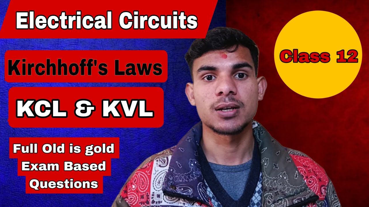 NEB Board Physics LIVE | Kirchhoff’s Laws KCL & KVL Explained + Old Questions | Class 12 preparation