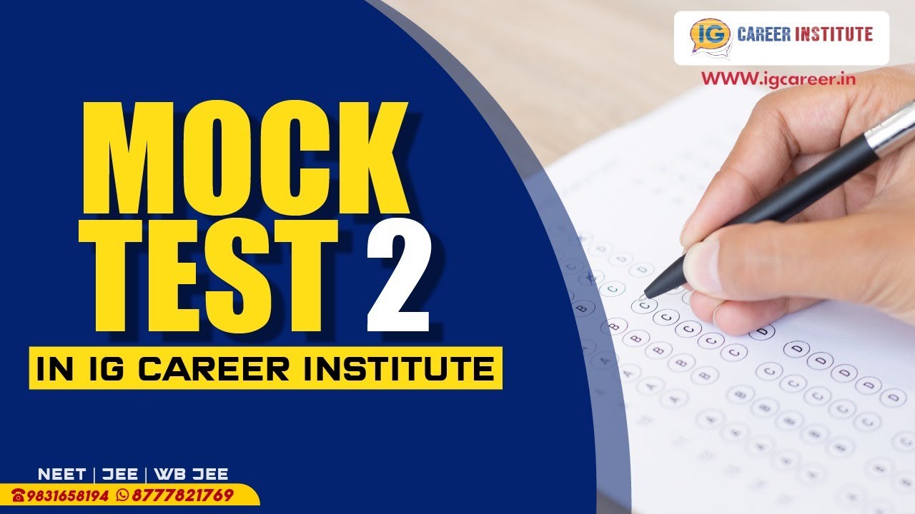 Mock Test 2 is going on.  #igcareerinstitute #mocktest #neetmocktests
