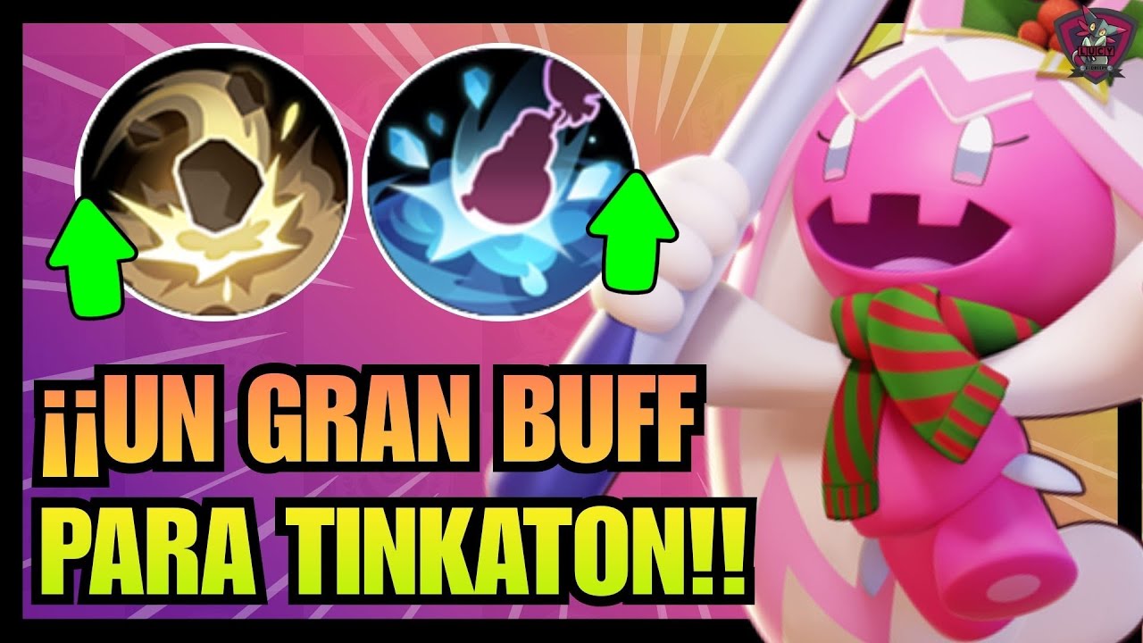 UN GRAN BUFF PARA TINKATON🥵MEJORES OBJETOS Y MEDALLAS⭐BUILD TINKATON POKEMON UNITE