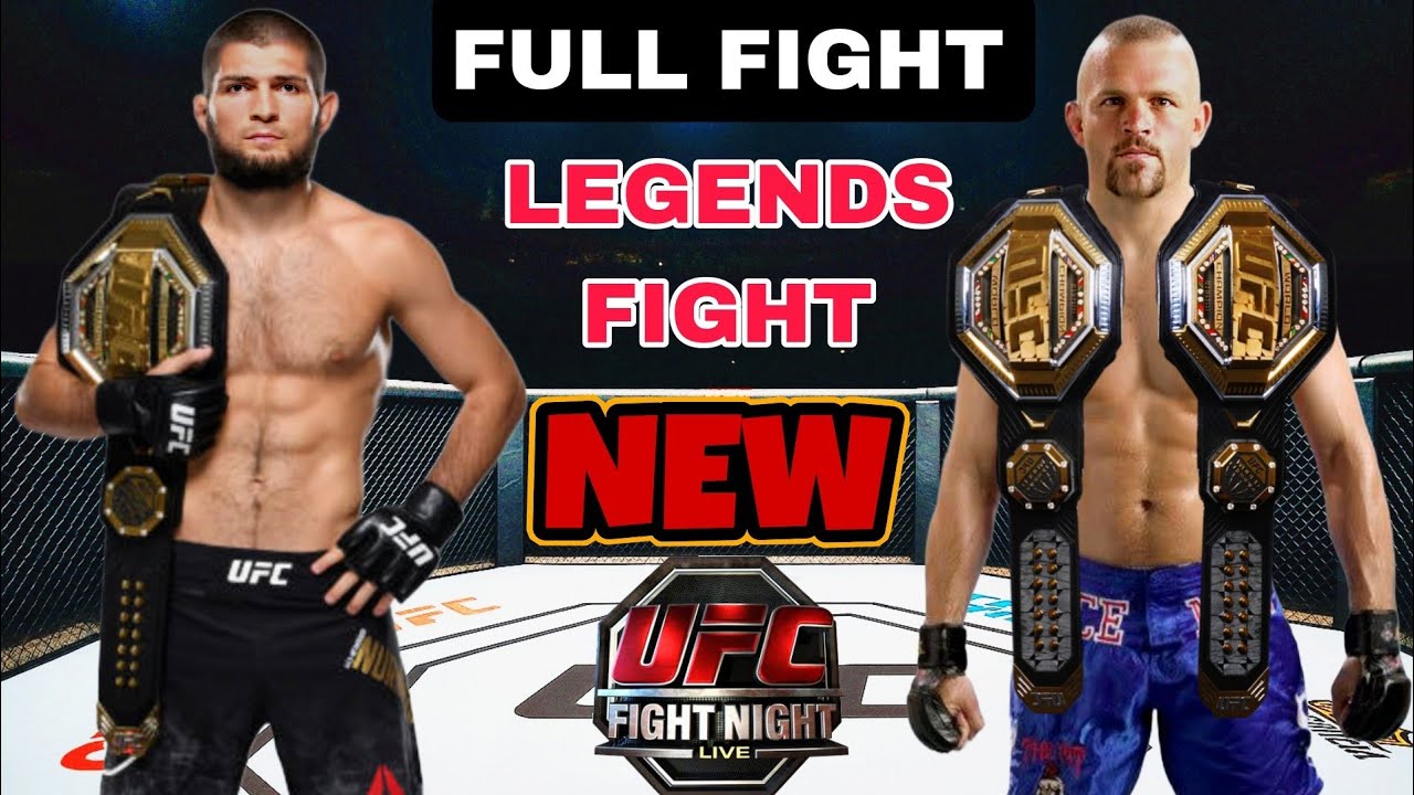 Khabib nurmagomedov vs. Chuck liddell - UFC Amazing Fight