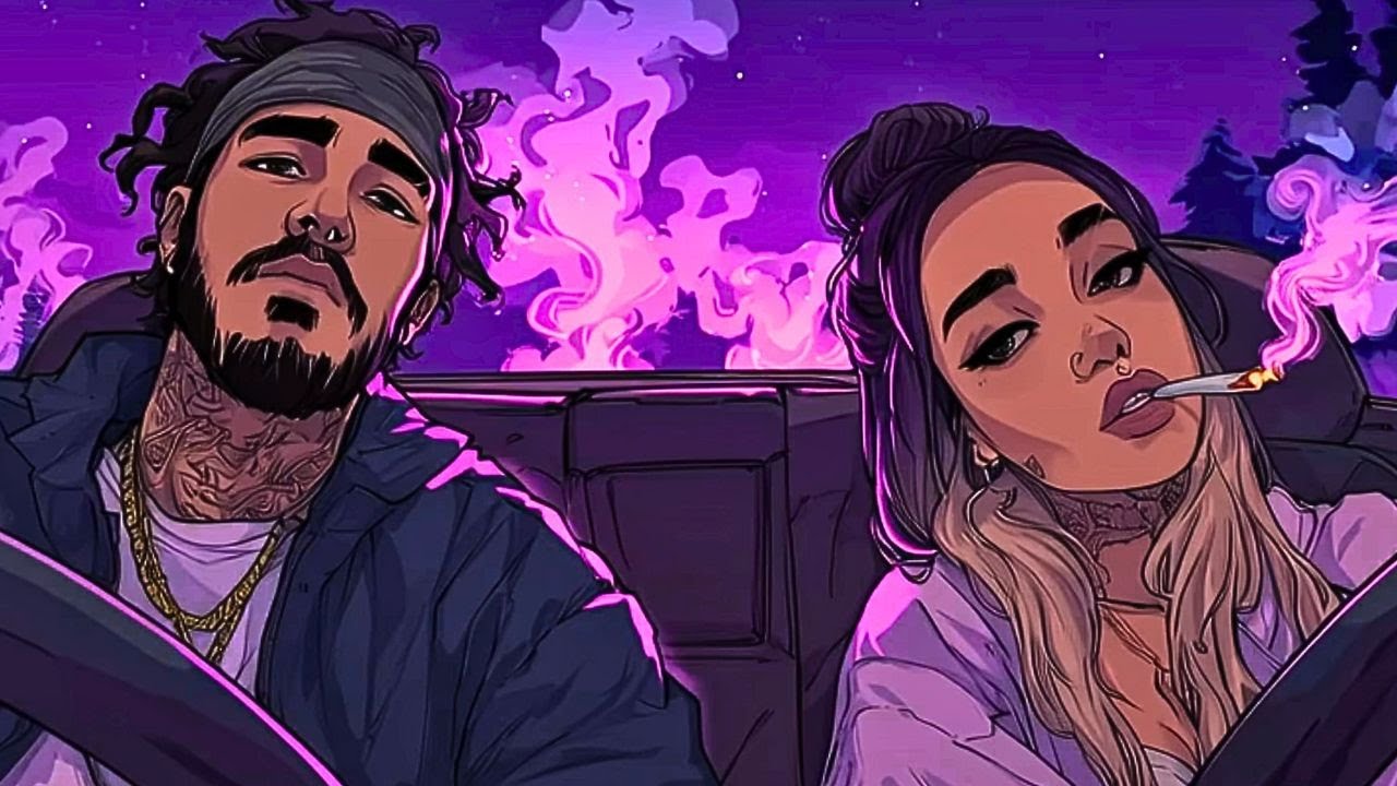 OG CHILL RAP — Purple Haze Night Drive | West Coast • 420 Mood • Weed & Heartbreak