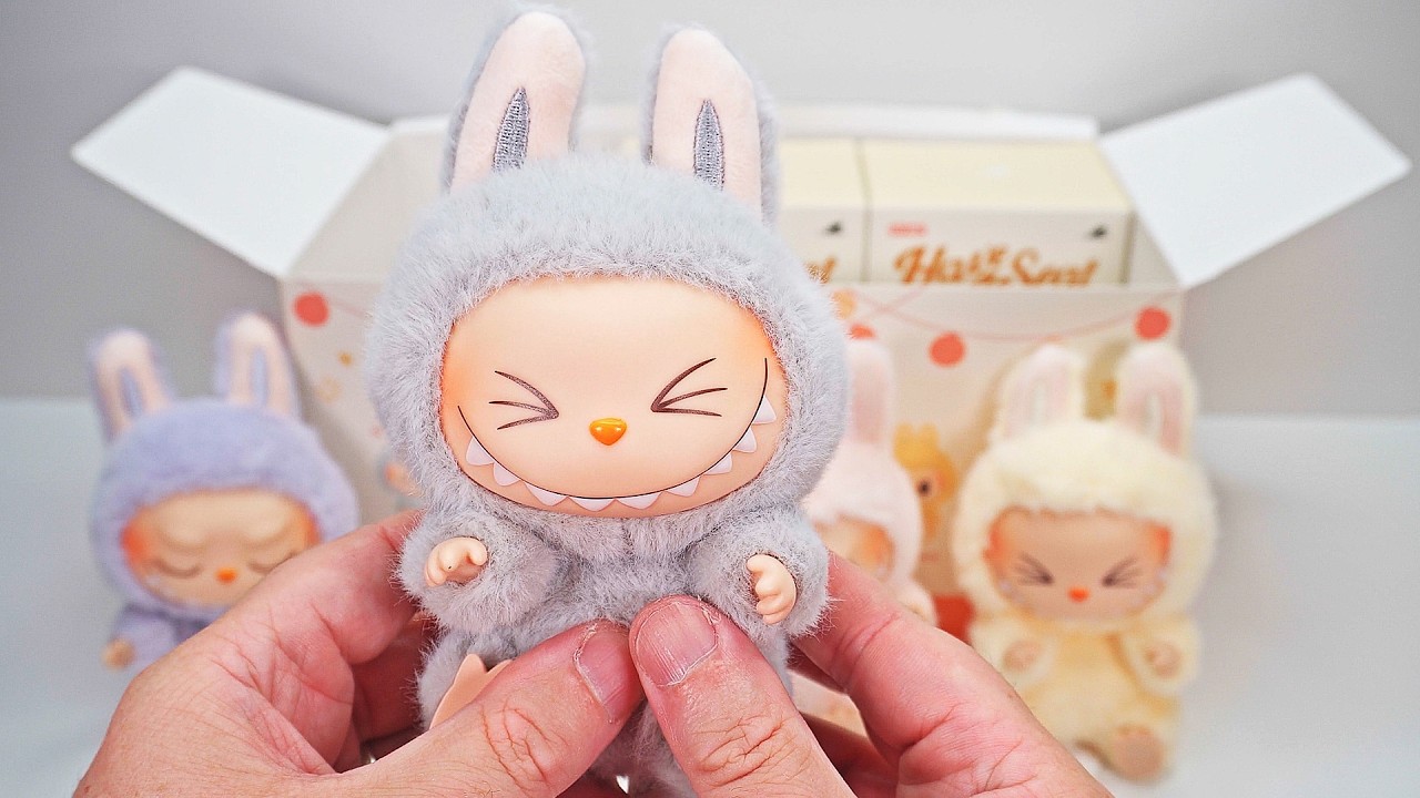 Labubu Have A Seat Full Case Pop Mart Unboxing  - No Talking ASMR