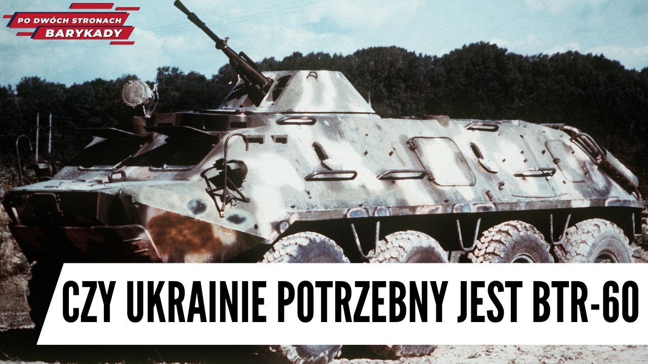 Czy Ukraińcom przydaje się BTR-60?