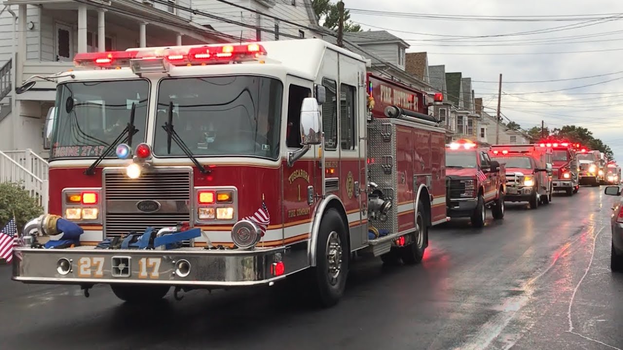 Coaldale Fire Co Lights & Sirens Parade and Tower 4024 Housing