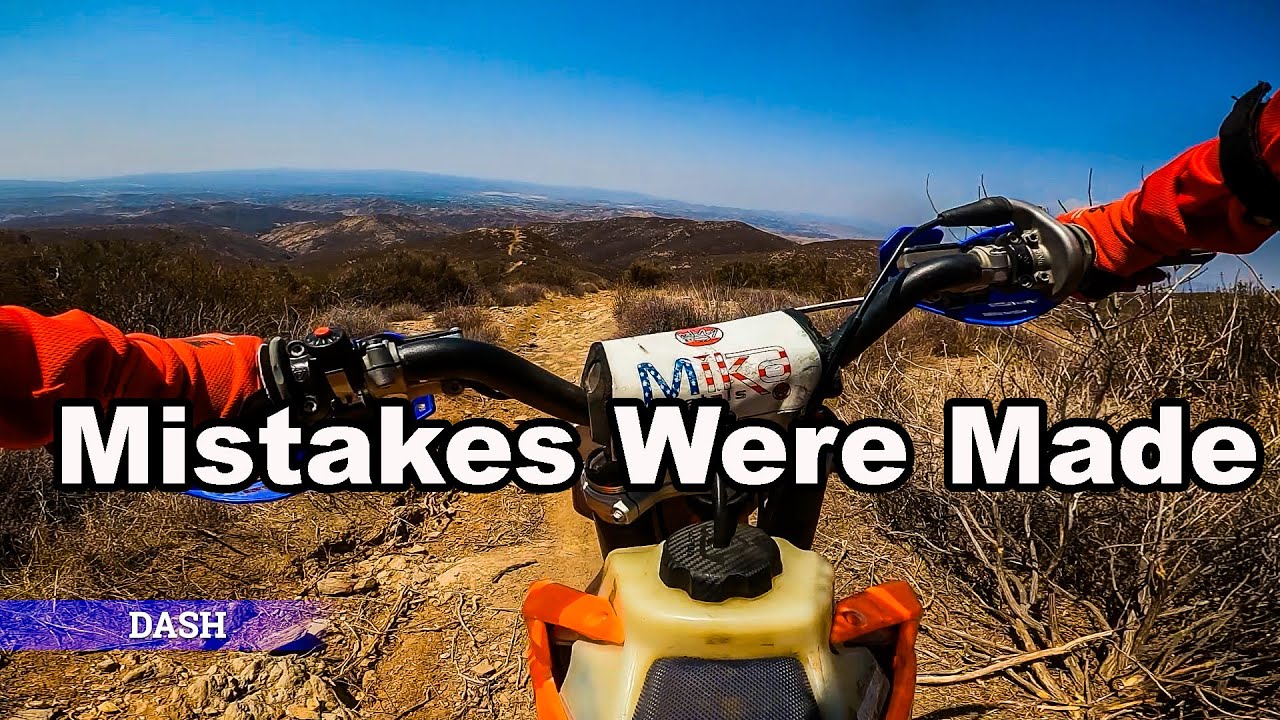 Poor Judgment, Abandoned Bikes, and Heat Stroke *** KTM 85 SX + KDX 220