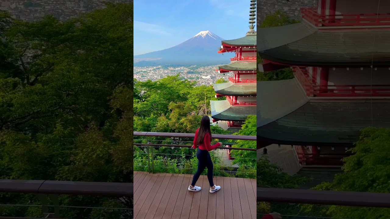 The BEST view of Mt. Fuji #japan #mtfuji