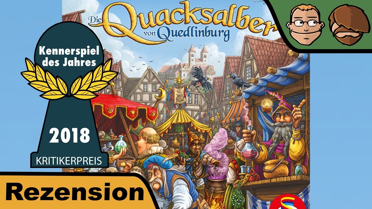 Quacksalber (Kennerspiel des Jahres 2018) - Brettspiel - Review