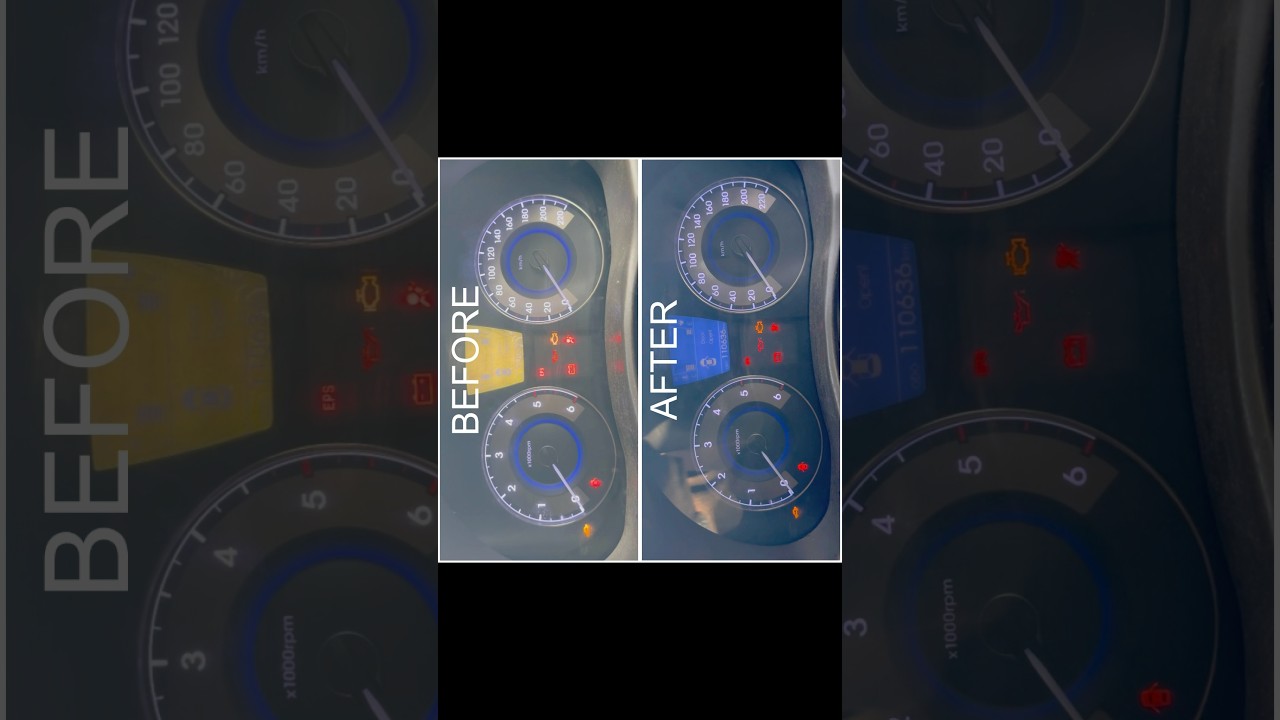 Hyundai Verna meter display fade burnt&hellip;. #hyundai #verna #automobile #meter #trending  #viralvideo